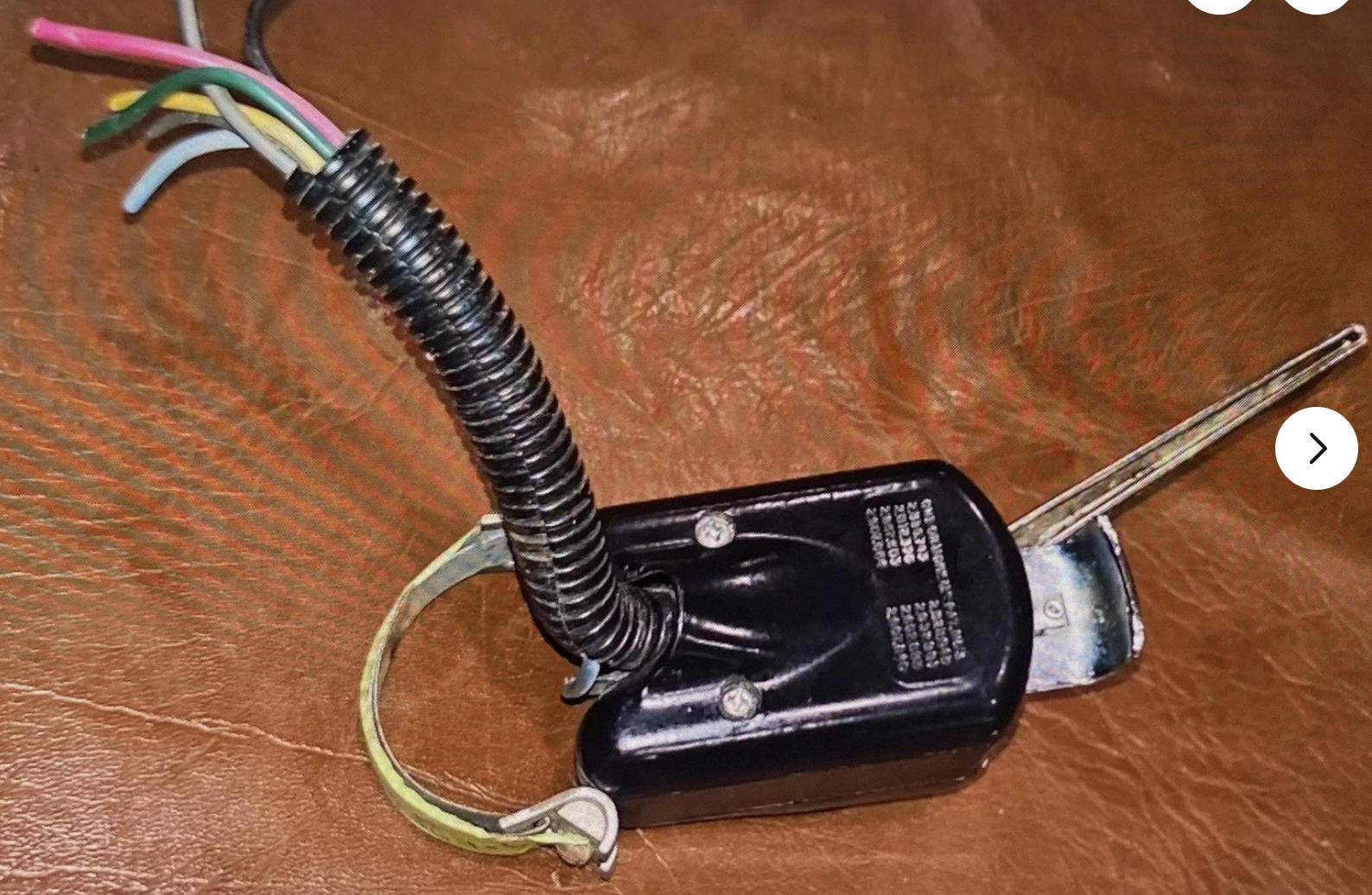 PM 7 Wire Turn Single And Emergency Flashers GMC Chevy 55-59
