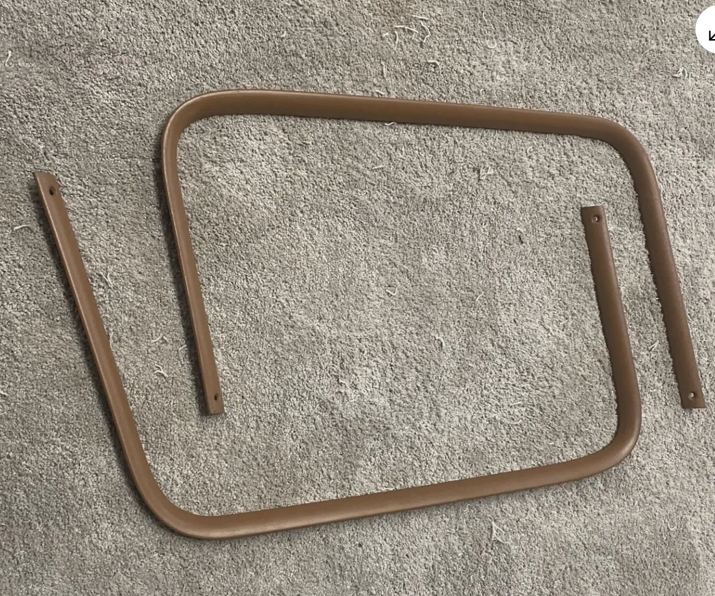 1955-1959 Chevy or GMC truck. Original inside door window trim DAVES CLASSIC TRUCK PARTS