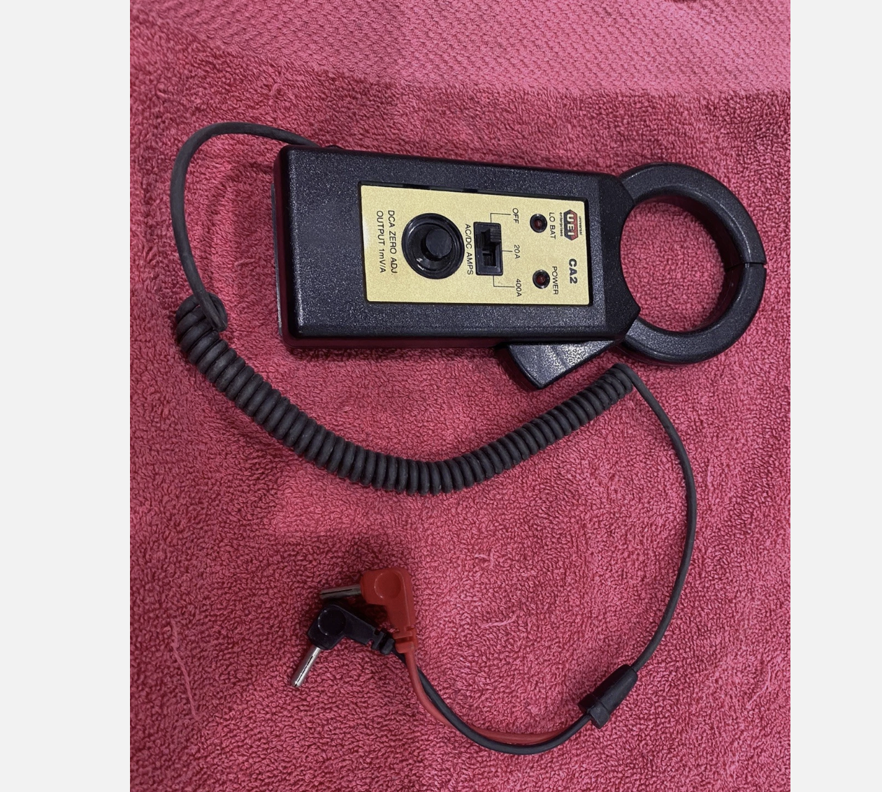 Amp Meter Digital Clamp-on Probe DC AC DAVES CLASSIC TRUCK PARTS