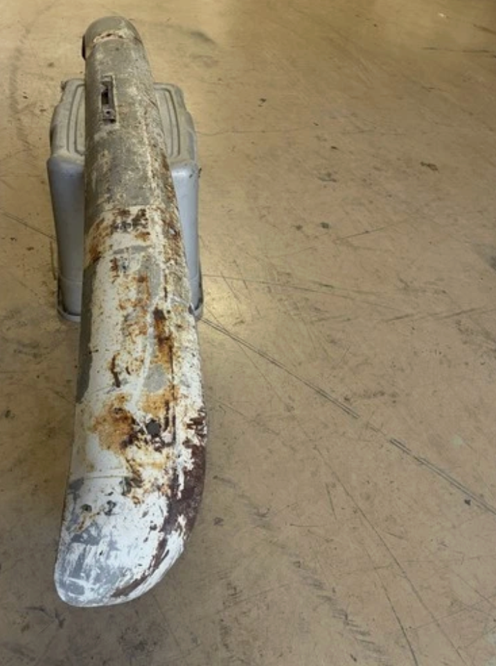 Bumper Front Used Painted For 1955-1959 Chevy Or GMC Truck DAVES CLASSIC TRUCK PARTS