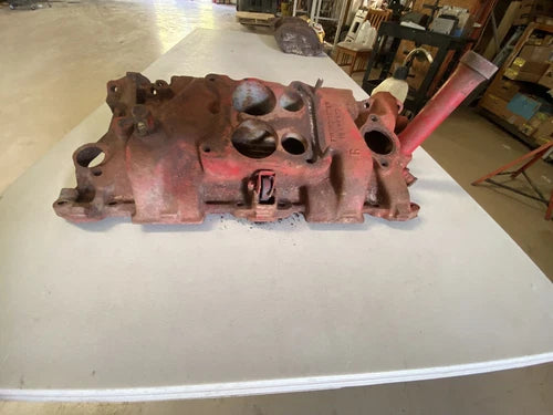 Chevy 4 Barrel Intake Manifold Small Block DAVES CLASSIC TRUCK PARTS
