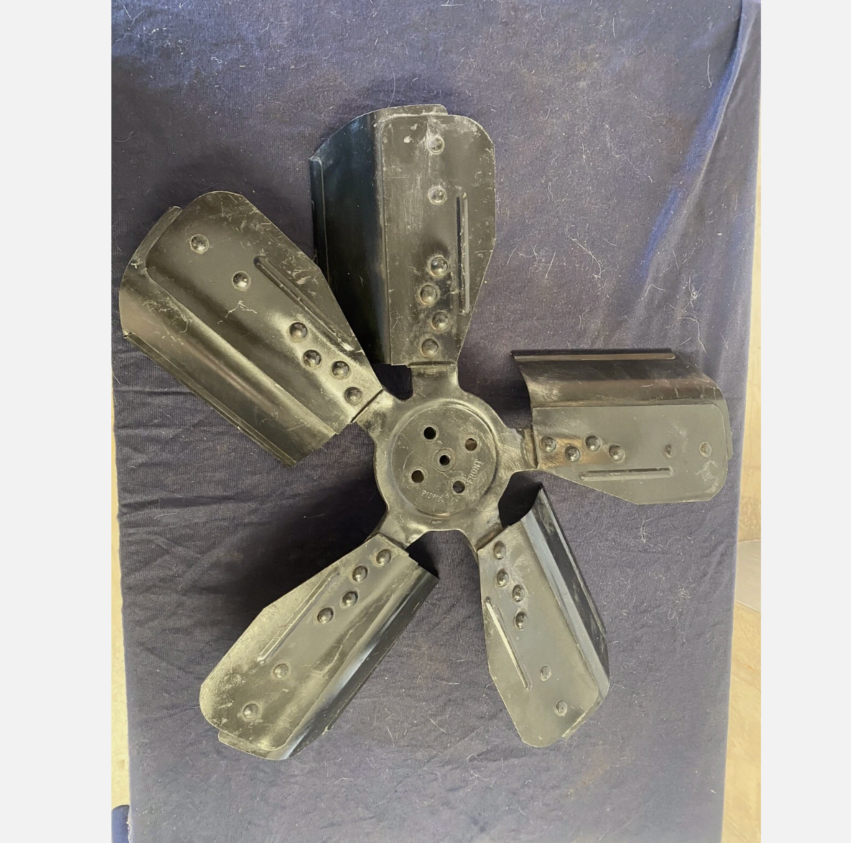 FORD Cooling Fan 5 Blade Flex Fan With Spacer (8600-AA) DAVES CLASSIC TRUCK PARTS