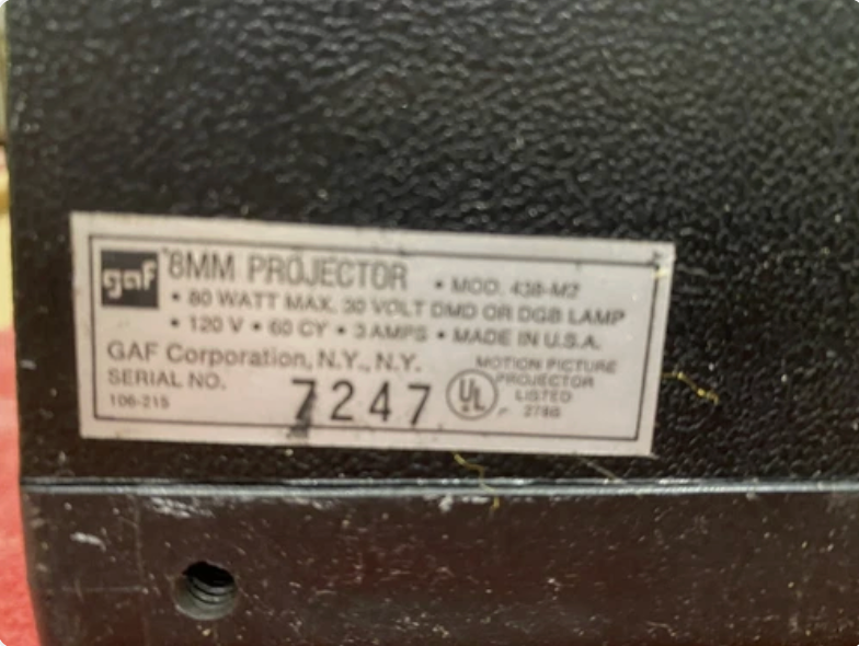 GAF 1666 Z Dual 8mm Super 8mm Automatic Load Stops Glow Bright Still Zoom Lens DAVES CLASSIC TRUCK PARTS