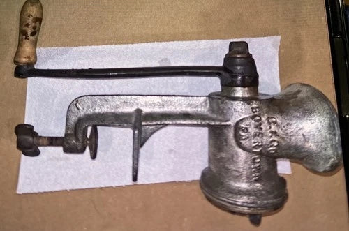 KEYSTONE 30 Counter Mount Meat Grinder DAVES CLASSIC TRUCK PARTS