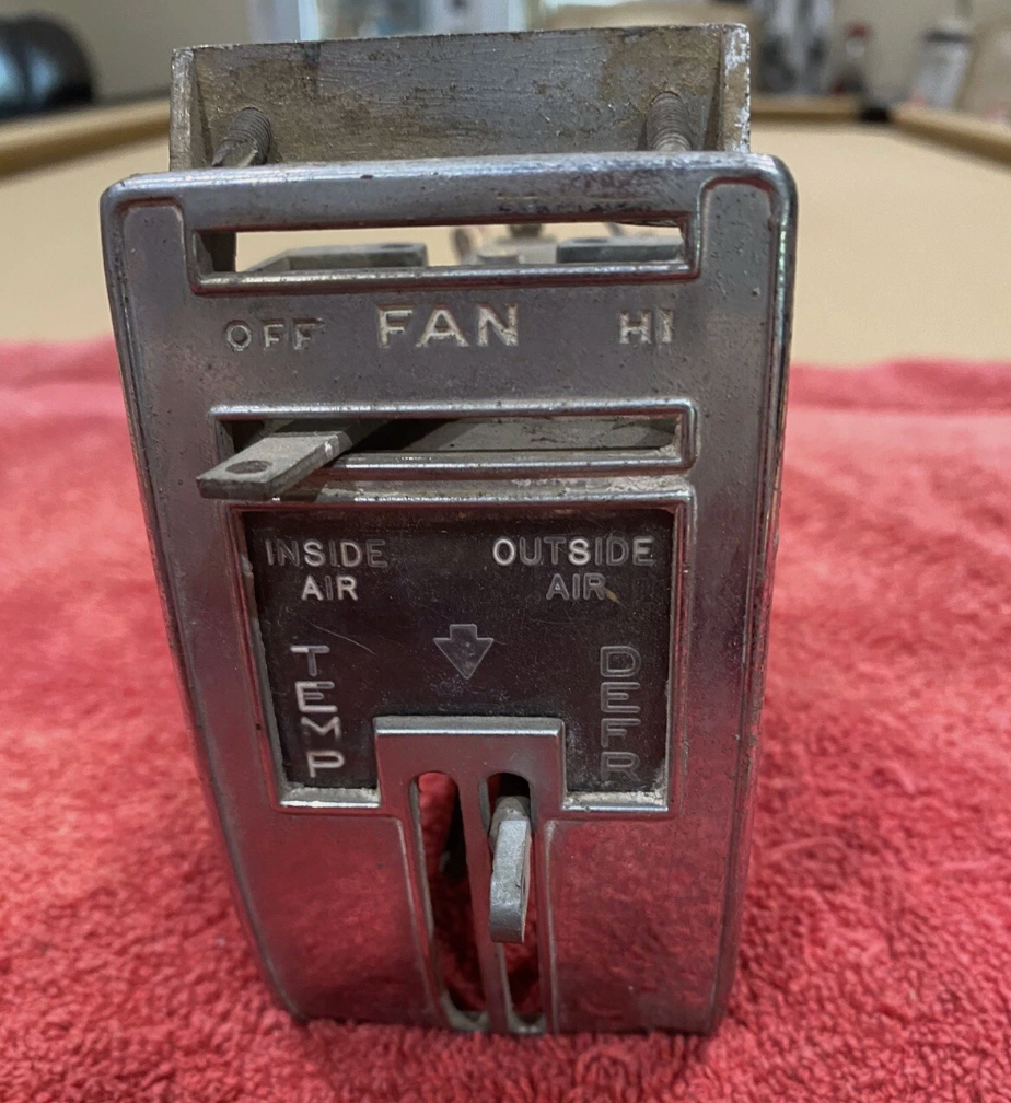 1958-59 Vintage Deluxe Air and Heater Control For Chevy Truck