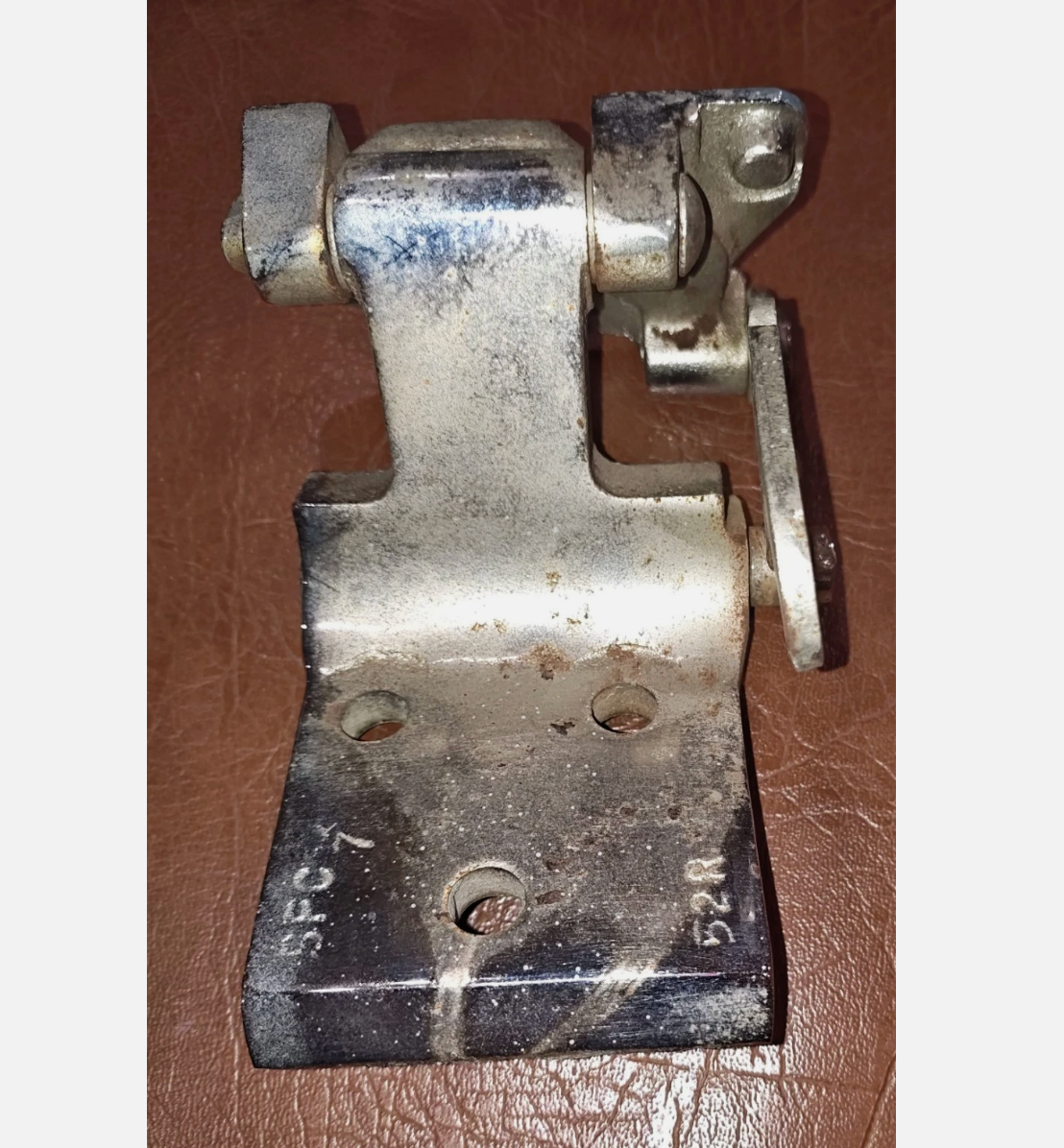 1965-66 Ford Mustang Chrome Door Hinge DAVES CLASSIC TRUCK PARTS