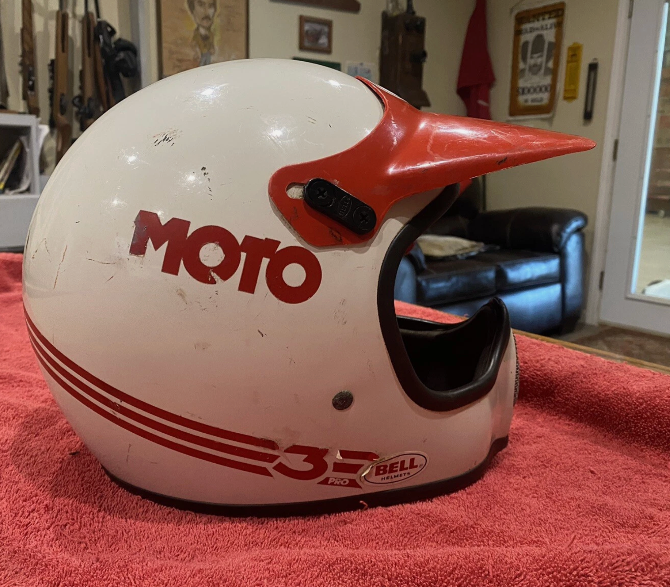 VINTAGE BELL MOTO 3 PRO DAVES CLASSIC TRUCK PARTS