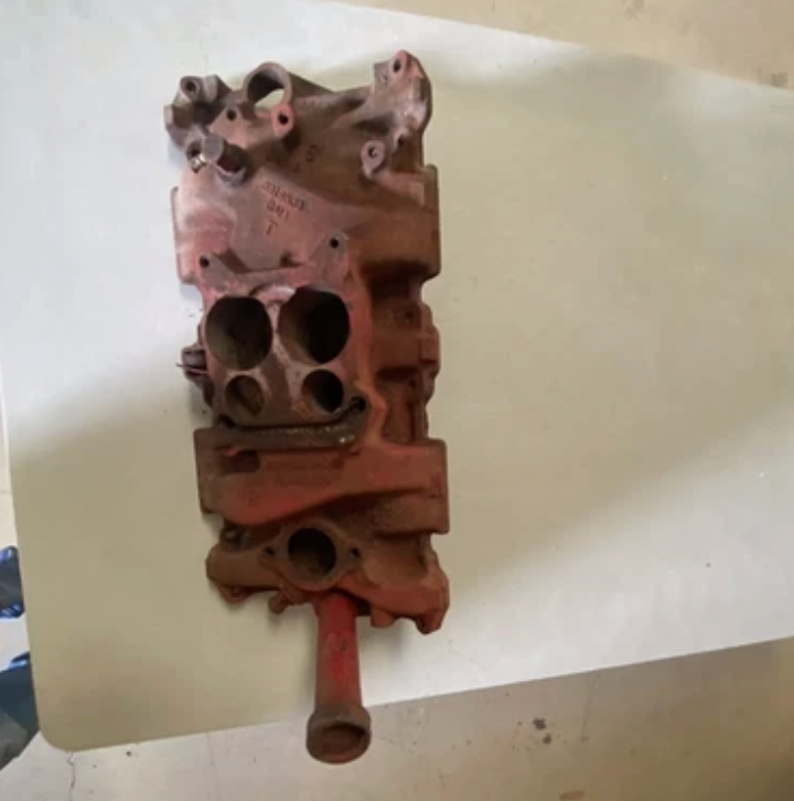 Chevy 4 Barrel Intake Manifold Small Block DAVES CLASSIC TRUCK PARTS
