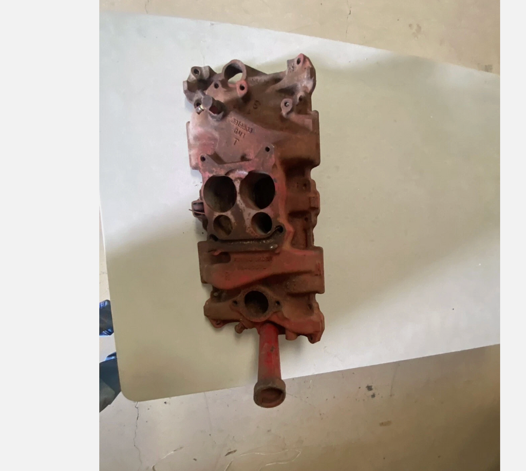 Chevy 4 barrel Intake Manifold Small Block DAVES CLASSIC TRUCK PARTS