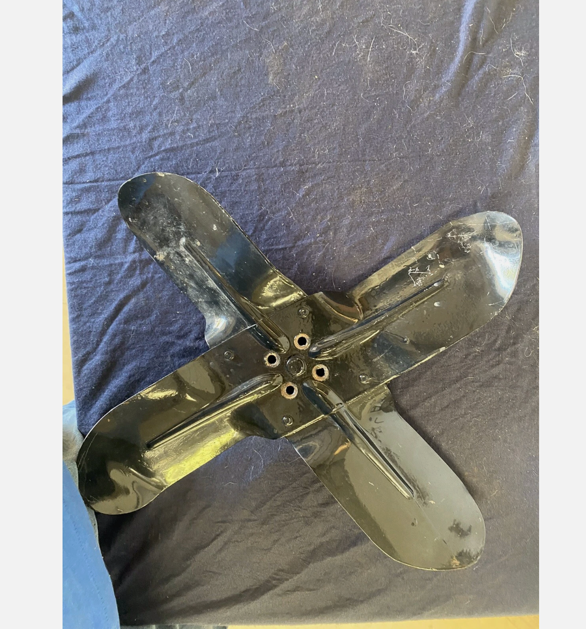 Ford Cooling Fan 4 blade 18” with spacer DAVES CLASSIC TRUCK PARTS