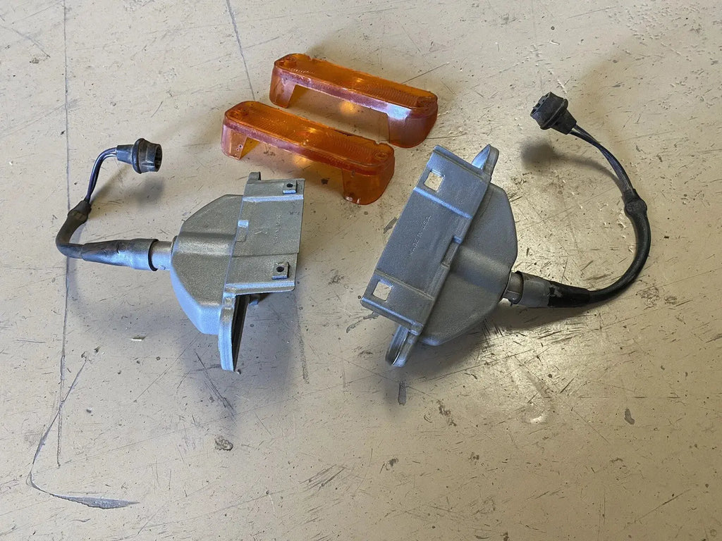 1958-59 Chevy Truck Original Front Park light And Turn Single. DAVES CLASSIC TRUCK PARTS