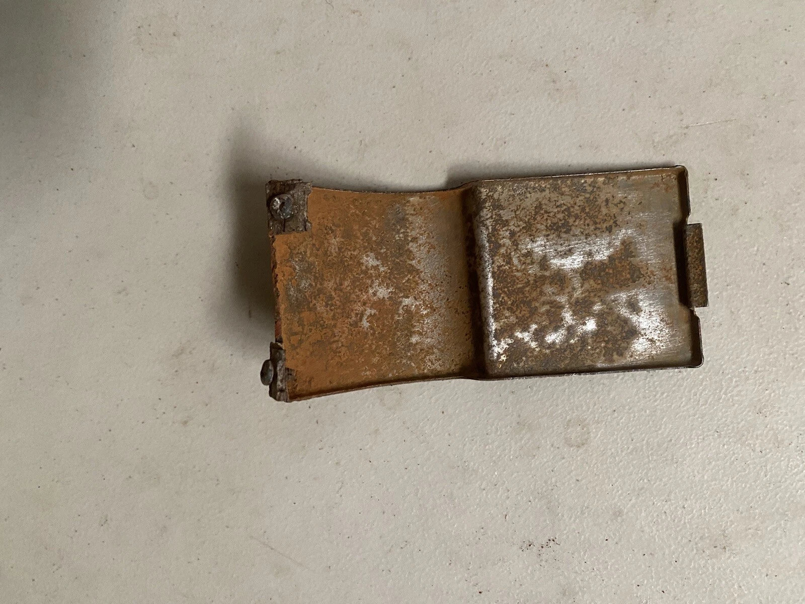 1955-59 GMC TRUCK HEATER BLANK DELETE PLATE DAVES CLASSIC TRUCK PARTS