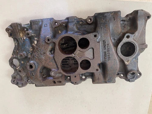 4 Barrel Carburetor Intake Manifold for Chevrolet DAVES CLASSIC TRUCK PARTS